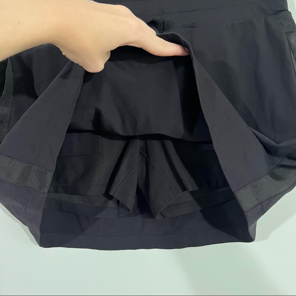 Athleta size Large black mini skort - Picture 4 of 8
